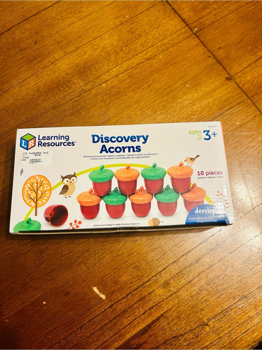 Learning Resources Discovery Acorns toys set